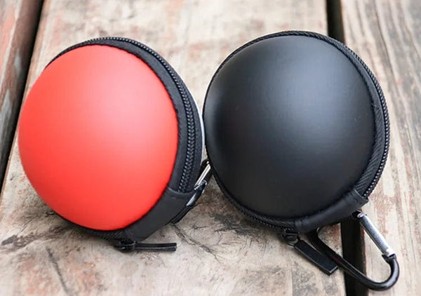 Planet Gates Professional YoYo bag EDC smooth Leather Velvet belt hang key ring Case. For  yoyo  under 44.5X57mm