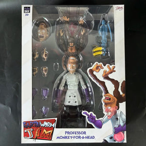Planet Gates Professor Monkey In Stock PDNA 1/12 Earthworm Jim Psy Crow bob the killer Action Figure Collectible Toy Gift