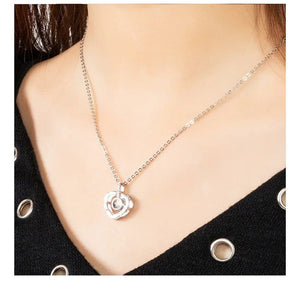 Planet Gates Projection Necklace 100 Languages I Love You Pendant Necklaces For Lover Girlfriend 2022 Creative Couple Romantic Jewelry Gifts