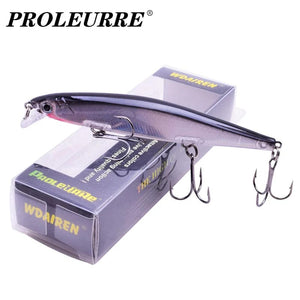 Planet Gates Proleurre Fishing Lures 11cm 13.8g Sinking Minnow Wobblers Plastic Artificial Baits With Hook for Bass Pike Carp Swimbait Tackle