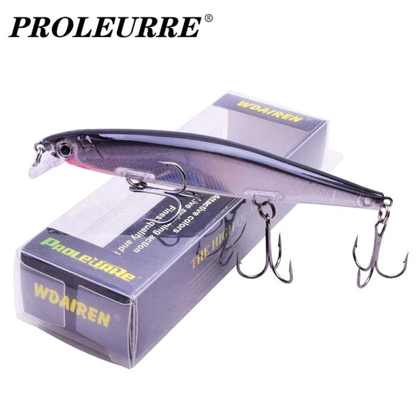 Planet Gates Proleurre Fishing Lures 11cm 13.8g Sinking Minnow Wobblers Plastic Artificial Baits With Hook for Bass Pike Carp Swimbait Tackle