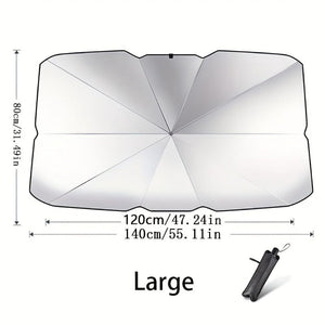 Planet Gates Protect Your Car From The Sun With This Universal Windshield Sun Visor!