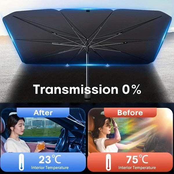Planet Gates Protect Your Car From The Sun With This Universal Windshield Sun Visor!