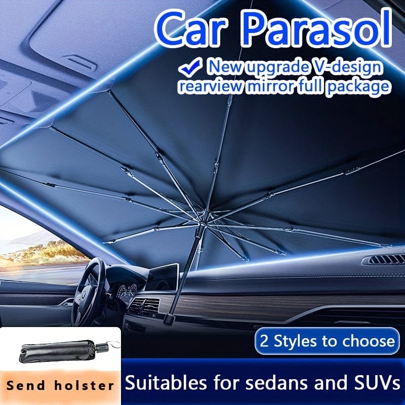 Planet Gates Protect Your Car From The Sun With This Universal Windshield Sun Visor!