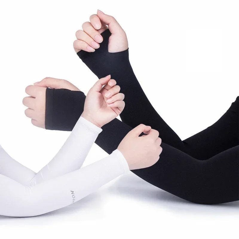 Planet Gates Protective Gloves Uv Arm Sleeves for Sunscreen Arms Bicycle Skiing Unisex Style Keep Warm Support Ladies Men Sports