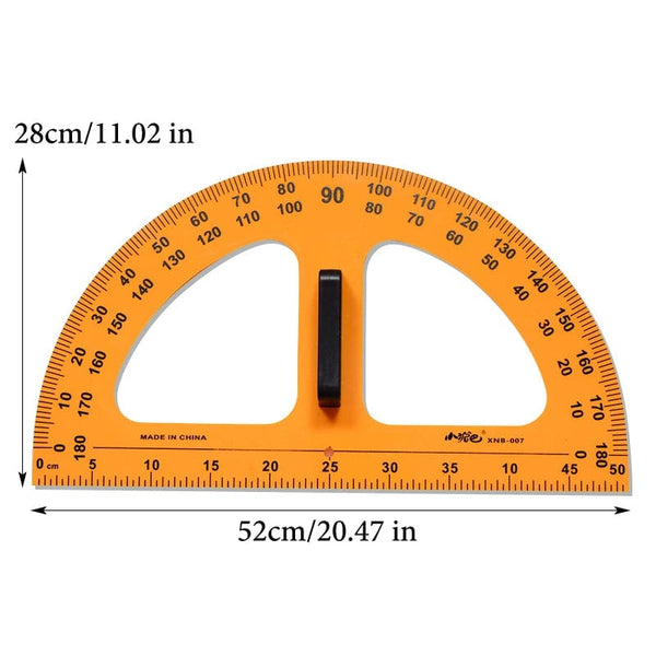 Planet Gates Protractor / CHINA Teaching Triangle Ruler Protractor Compass Math Drawing Instruments For Teachers Educational Stationery 50/100cm Straight Ruler