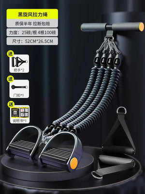 Planet Gates Pull 100 pounds Pedal Type Tensioner Multifunctional Tension Device for men's Fitness,Back, Abdomen, and Abdominal Muscle Training, Pull Rope