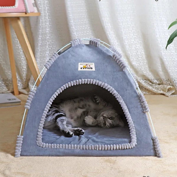 Planet Gates PUPCA Pet Cat Tent Cave Hut Cat Sleep House For Kitten Puppy Playpen Cage Basket Cat Nesk Kennel Small Dog House Bed Chihuahua