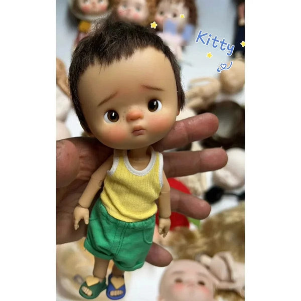 Planet Gates Puppy KittyQ QBaby BJD Doll 1/6 Cute Expression Doll Fullset Anime Blythe Gift For Girls