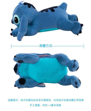 Planet Gates Puppy Stitch Doll Blue Stitch Plush Long Pillow Toys Girl Sleeping Leg Clamping Plushies Doll Children's Birthday Pillow Gift