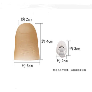 Planet Gates Pure color / CHINA 2PCS Magic Trick Fingers Thumbs with LED Battery Powered Magic Props Halloween Magic Trick Fingers Thumbs Party Toys for Child