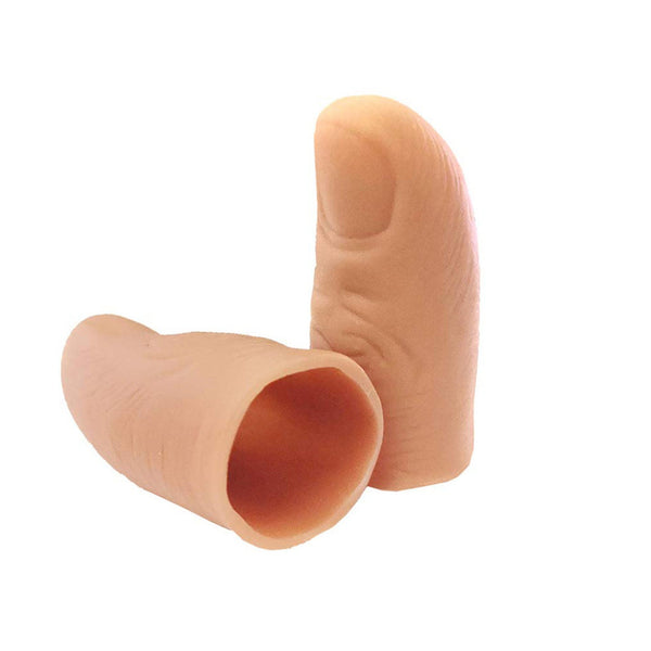 Planet Gates Pure color / CHINA 2PCS Magic Trick Fingers Thumbs with LED Battery Powered Magic Props Halloween Magic Trick Fingers Thumbs Party Toys for Child