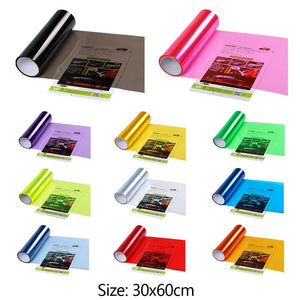 Planet Gates purple 11 color Car Light Headlight Taillight Tint Vinyl Film Sticker Sheet Fog Light Rear Lamp Matt Smoke Film 30x60cm