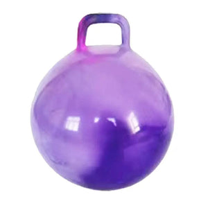 Planet Gates purple 18" Hopper Ball with Handle Bouncing Ball Marble Bouncy Balls Hopping Toys Inflatable Hop Ball Jumping Ball for Boys Girls