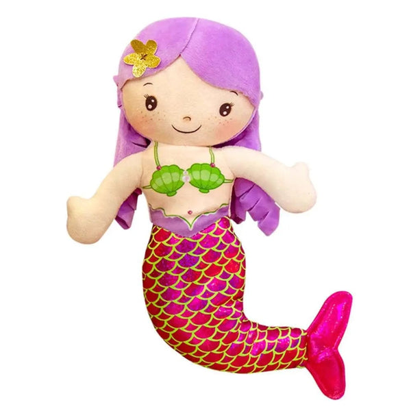Planet Gates purple 1PC 30cm Cartoon Mermaid Plush Doll Toy Mini Pillow Plush Toys for Birthday Gifts