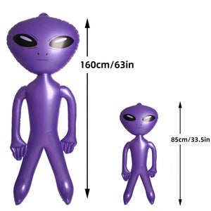 Planet Gates Purple 2Pcs Inflatable Alien Inflatable Toys For Halloween Thanksgiving Decoration Entertainment And Christmas Party Gifts