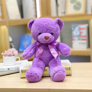 Planet Gates Purple / 30CM Cute Teddy Bear Plush Soft Stuffed Bear Animal Toy Plushie Kawaii Cat Baby Sleeping Toys Home Decor For Kids Girl Gifts