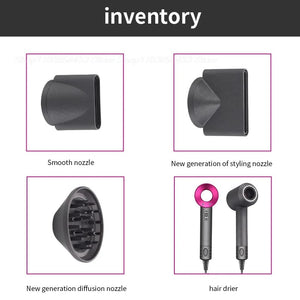 Planet Gates Purple 5 Parts 3.3m / KR Super Hair Dryer Leafless Hairdryer Personal Hair Care Styling Negative Ion Tool Constant Anion Electric Hair Dryers