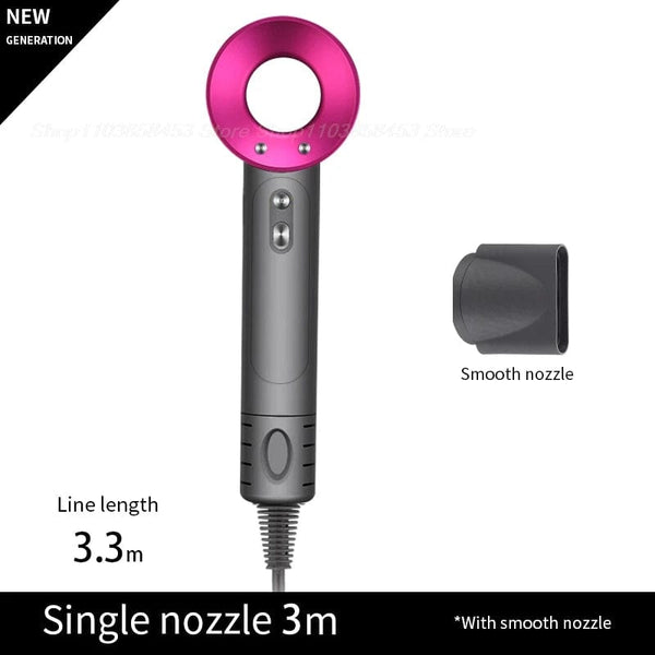 Planet Gates Purple 5 Parts 3.3m / KR Super Hair Dryer Leafless Hairdryer Personal Hair Care Styling Negative Ion Tool Constant Anion Electric Hair Dryers