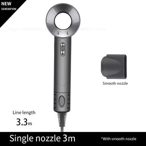 Planet Gates Purple 5 Parts 3.3m / KR Super Hair Dryer Leafless Hairdryer Personal Hair Care Styling Negative Ion Tool Constant Anion Electric Hair Dryers