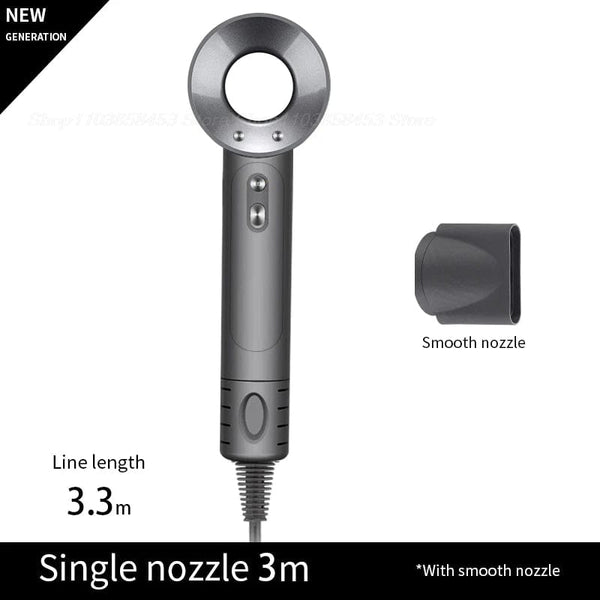 Planet Gates Purple 5 Parts 3.3m / KR Super Hair Dryer Leafless Hairdryer Personal Hair Care Styling Negative Ion Tool Constant Anion Electric Hair Dryers