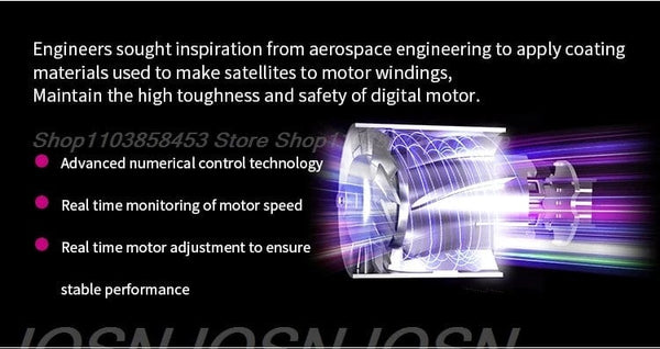 Planet Gates Purple 5 Parts 3.3m / KR Super Hair Dryer Leafless Hairdryer Personal Hair Care Styling Negative Ion Tool Constant Anion Electric Hair Dryers