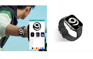 Planet Gates Purple / CHINA [World Premiere] Blackview Smartwatch R60 Watch 1.96'' AMOLED Display 800mAh Bluetooth Phone Calls Health and Fitness Tracking