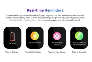 Planet Gates Purple / CHINA [World Premiere] Blackview Smartwatch R60 Watch 1.96'' AMOLED Display 800mAh Bluetooth Phone Calls Health and Fitness Tracking