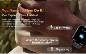 Planet Gates Purple / CHINA [World Premiere] Blackview Smartwatch R60 Watch 1.96'' AMOLED Display 800mAh Bluetooth Phone Calls Health and Fitness Tracking