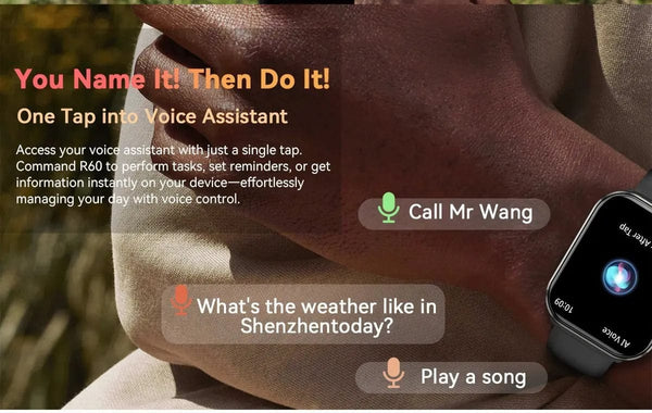 Planet Gates Purple / CHINA [World Premiere] Blackview Smartwatch R60 Watch 1.96'' AMOLED Display 800mAh Bluetooth Phone Calls Health and Fitness Tracking