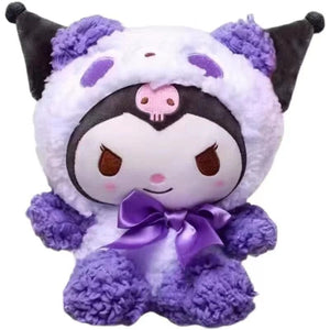 Planet Gates Purple Ears 25CM Sanrio Kuromi Fantasy Plush Toy Crane Gift toys for kids girl Gifts Plush Toys Plushie Stuffed Animal Patung Dolls pillow