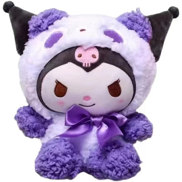 Planet Gates Purple Ears 25CM Sanrio Kuromi Fantasy Plush Toy Crane Gift toys for kids girl Gifts Plush Toys Plushie Stuffed Animal Patung Dolls pillow