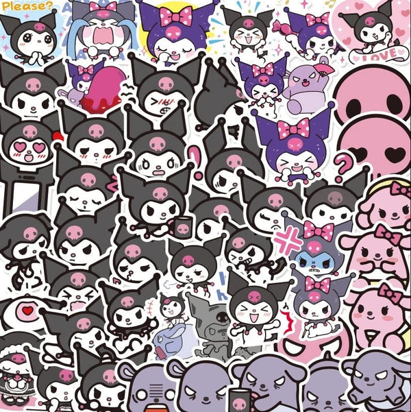 Planet Gates Purple Ears 25CM Sanrio Kuromi Fantasy Plush Toy Crane Gift toys for kids girl Gifts Plush Toys Plushie Stuffed Animal Patung Dolls pillow