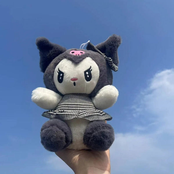Planet Gates Purple Ears 25CM Sanrio Kuromi Fantasy Plush Toy Crane Gift toys for kids girl Gifts Plush Toys Plushie Stuffed Animal Patung Dolls pillow