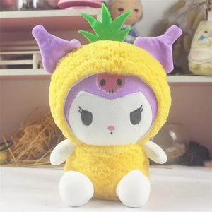 Planet Gates Purple Ears 25CM Sanrio Kuromi Fantasy Plush Toy Crane Gift toys for kids girl Gifts Plush Toys Plushie Stuffed Animal Patung Dolls pillow