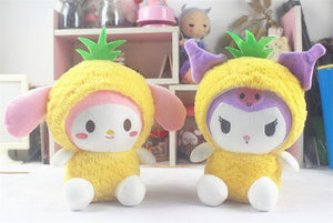 Planet Gates Purple Ears 25CM Sanrio Kuromi Fantasy Plush Toy Crane Gift toys for kids girl Gifts Plush Toys Plushie Stuffed Animal Patung Dolls pillow