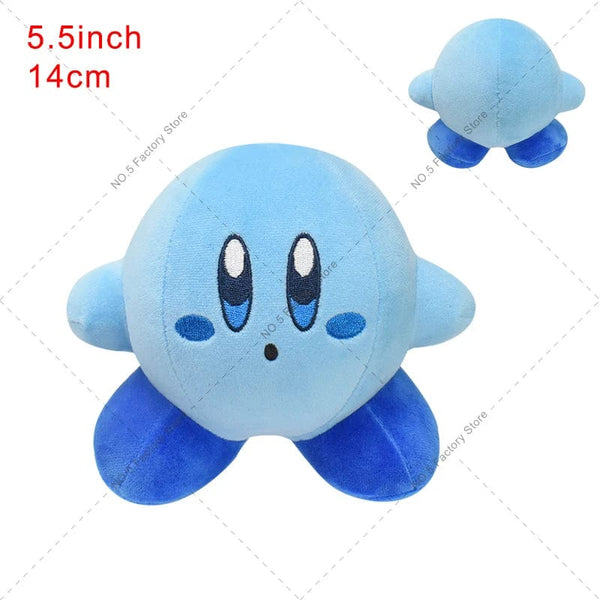 Planet Gates Purple Kirby Game Star Kirby Stuffed Doll Peluche 5“ Kawaii Pink Kirby Grey Kirby Ghost Kirby Anime Plush Toys Christmas Gifts for Children
