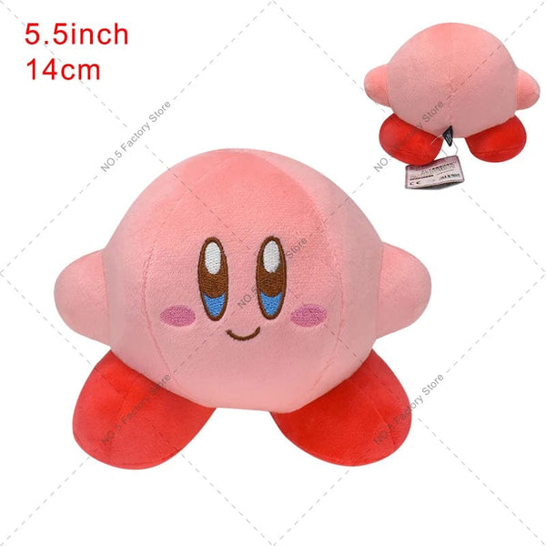 Planet Gates Purple Kirby Game Star Kirby Stuffed Doll Peluche 5“ Kawaii Pink Kirby Grey Kirby Ghost Kirby Anime Plush Toys Christmas Gifts for Children
