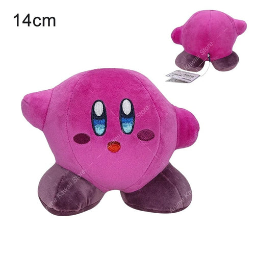 Planet Gates Purple Kirby Game Star Kirby Stuffed Doll Peluche 5“ Kawaii Pink Kirby Grey Kirby Ghost Kirby Anime Plush Toys Christmas Gifts for Children