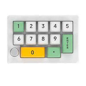 Planet Gates PURPLE / Red Switch / CN 13 Key Macro Programmable Fully Hot Swappable Mechanical Switch 7 Color RGB Light Gaming Mini Keyboard