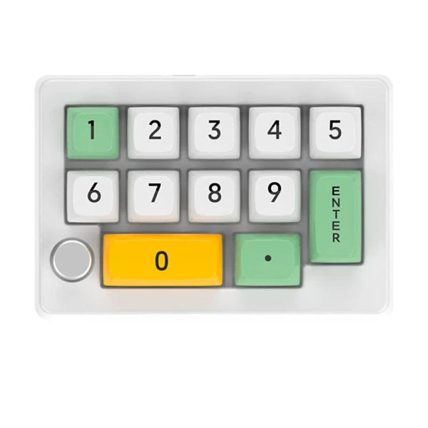 Planet Gates PURPLE / Red Switch / CN 13 Key Macro Programmable Fully Hot Swappable Mechanical Switch 7 Color RGB Light Gaming Mini Keyboard