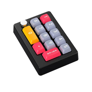 Planet Gates PURPLE / Red Switch / CN 13 Key Macro Programmable Fully Hot Swappable Mechanical Switch 7 Color RGB Light Gaming Mini Keyboard