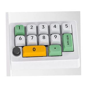 Planet Gates PURPLE / Red Switch / CN 13 Key Macro Programmable Fully Hot Swappable Mechanical Switch 7 Color RGB Light Gaming Mini Keyboard