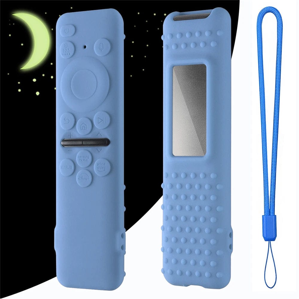 Planet Gates PURPLE Silicone Protective Case for Samsung 2023 Remote Control BN59-01432 Smart TV Remote Dustproof Cover Sleeve for BN59-01432