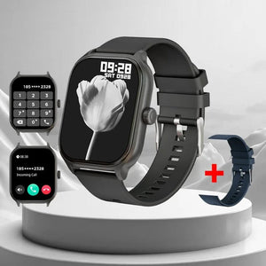 Planet Gates Purple Smart Watch Ftiness Tracker 2.01" Bluetooth Call SmartWatch for Men Women Kids Watch Pedometer IP68 Waterproof 123 Sports Modes