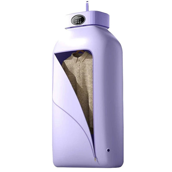 Planet Gates PURPLE / us Folded Electric Clothes Dryer Smart Drying Rack Hang Ultraviolet Dryer Machine Portable Travel Warm Air Dryer 220V/110V For Home