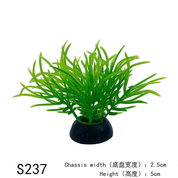 Planet Gates PVC Aquarium Decorative Simulation Artificial Leaves Plant Environmental Protection Materials Aquarium Decorative Accessories