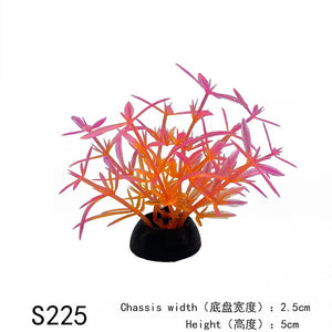 Planet Gates PVC Aquarium Decorative Simulation Artificial Leaves Plant Environmental Protection Materials Aquarium Decorative Accessories