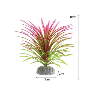 Planet Gates PVC Aquarium Decorative Simulation Artificial Leaves Plant Environmental Protection Materials Aquarium Decorative Accessories