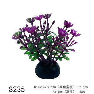 Planet Gates PVC Aquarium Decorative Simulation Artificial Leaves Plant Environmental Protection Materials Aquarium Decorative Accessories